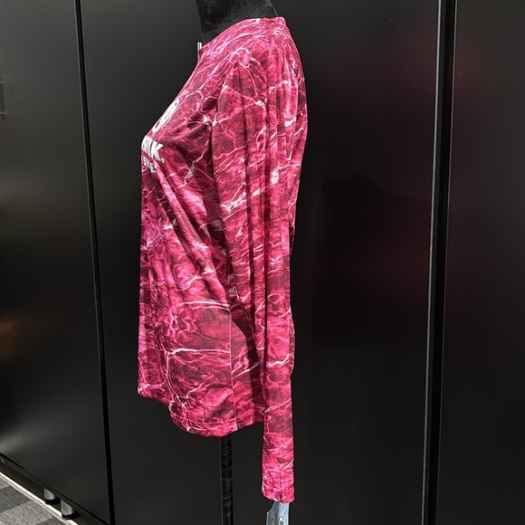 Mossy Oak Elements Tech moisture wicking,sun protection,crewneck,fishing logo - Picture 3 of 7